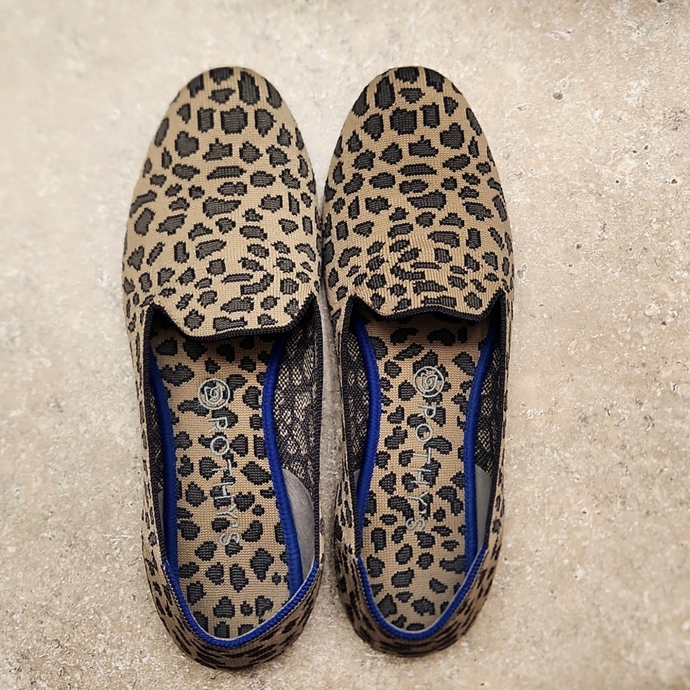Rothys Loafer Leopard print size 11